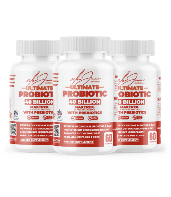 (3-Pack) Ultimate Probiotic with 40 Billion CFUs