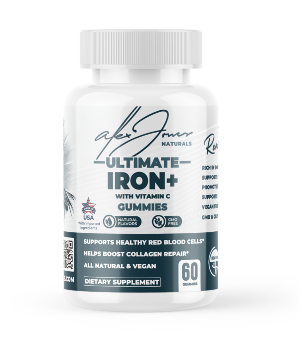 (2-Pack) Ultimate Iron+ Gummies With Vitamin C - Image 2